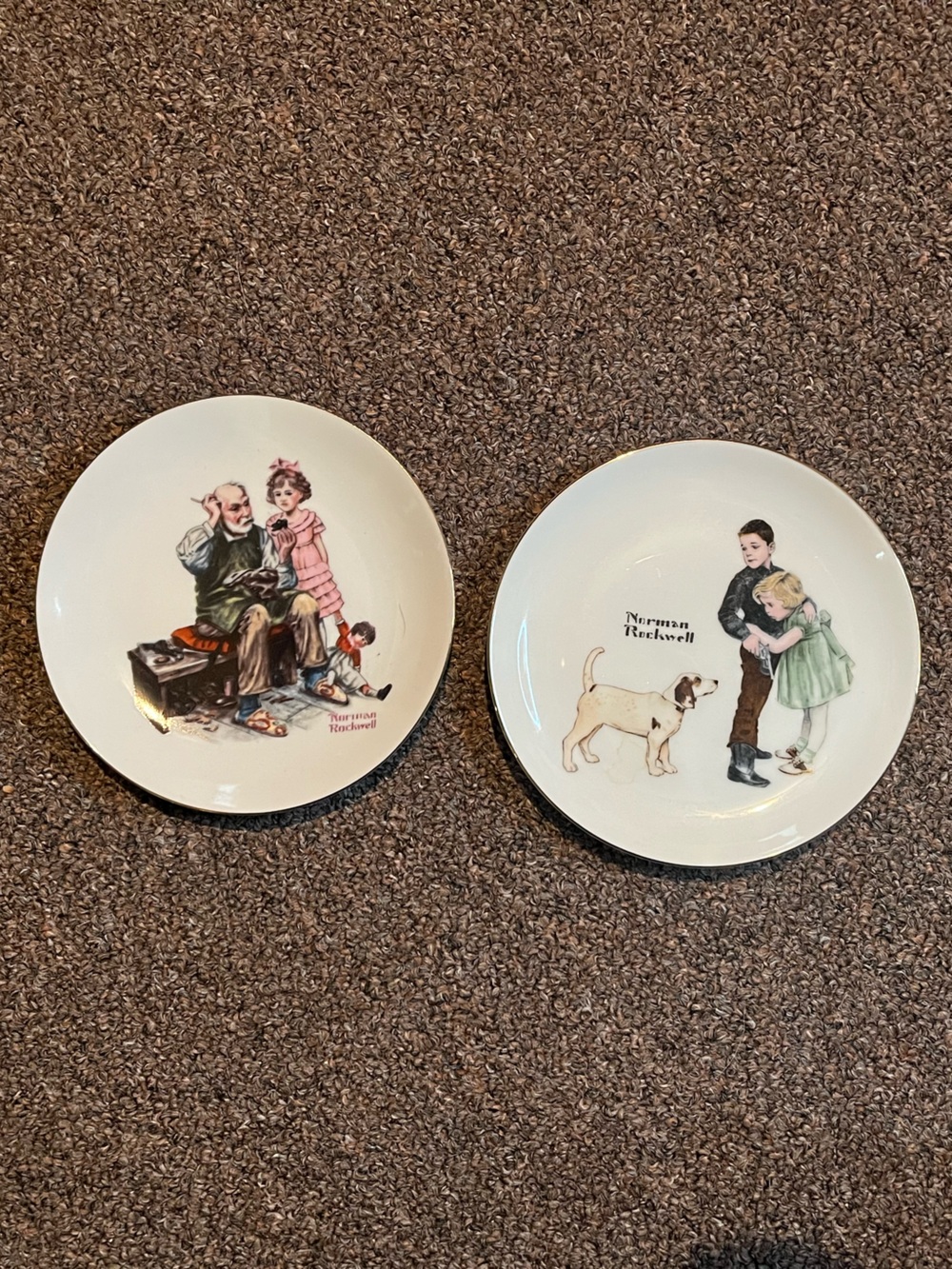 Normal Rockwell Hangable Decorative Plate Bundle